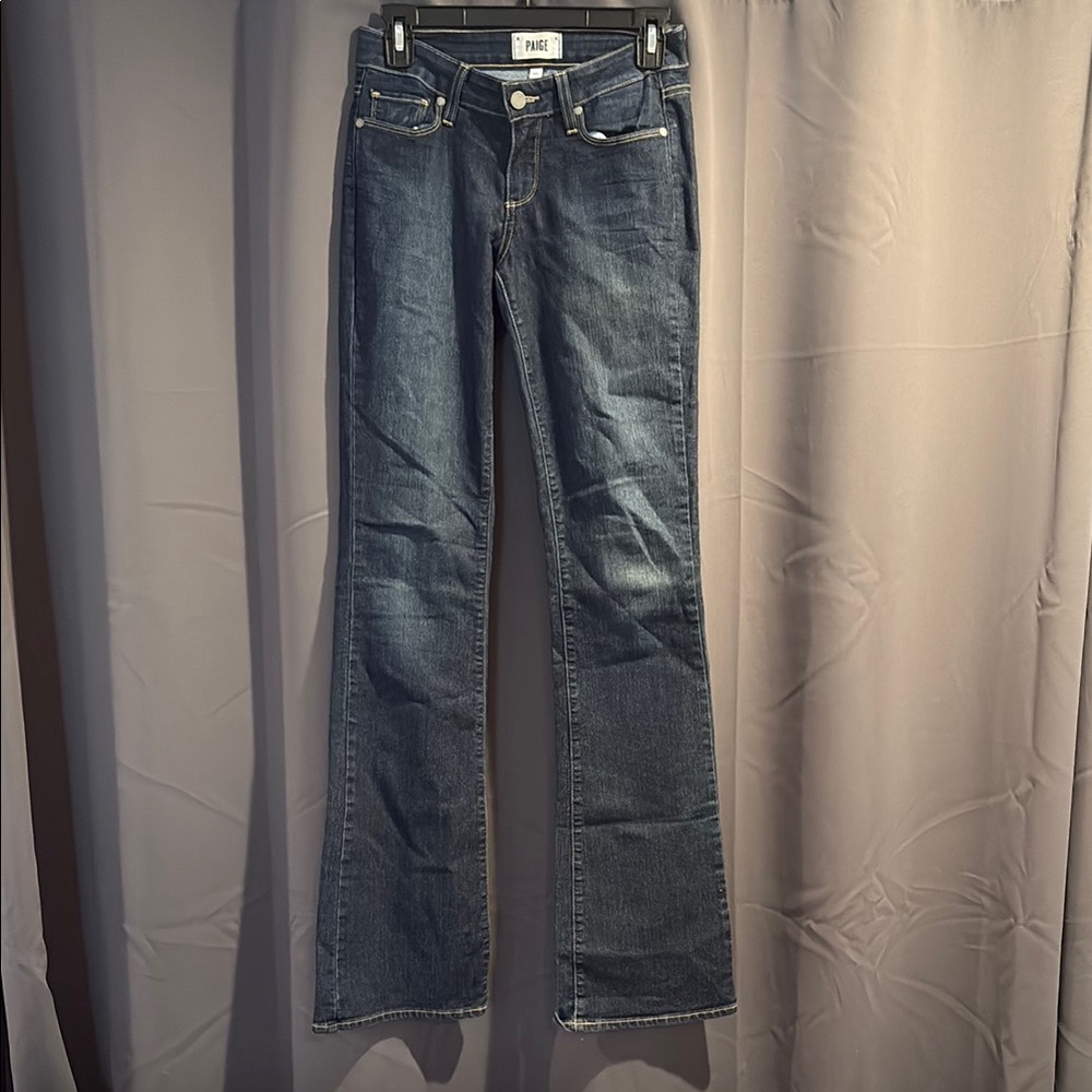 PAIGE Indigo Wide Leg Jeans
Inseam 34 1/4